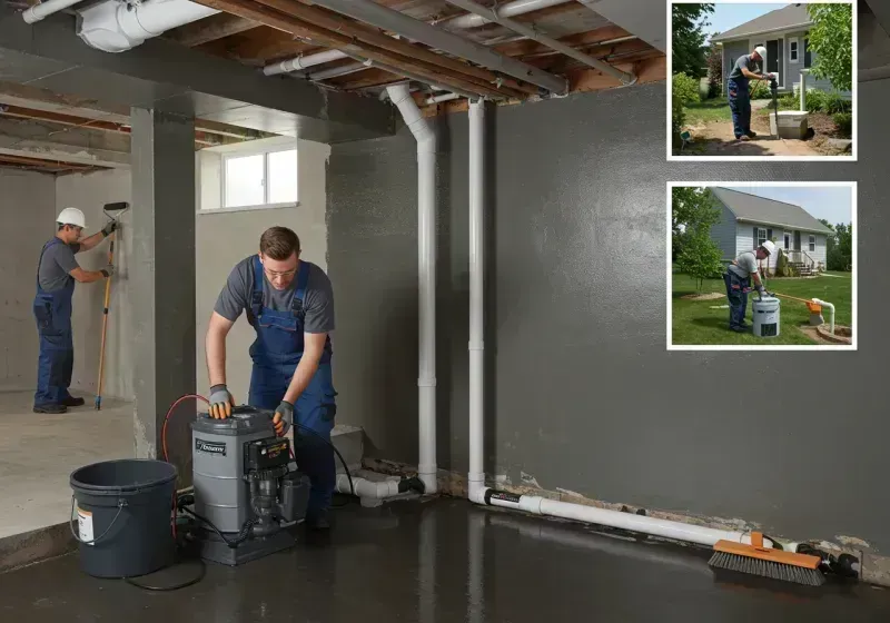 Basement Waterproofing and Flood Prevention process in Saint Albans, WV